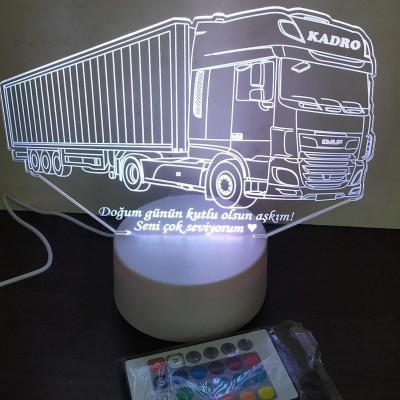 3D лампа  "Камион Даф"
