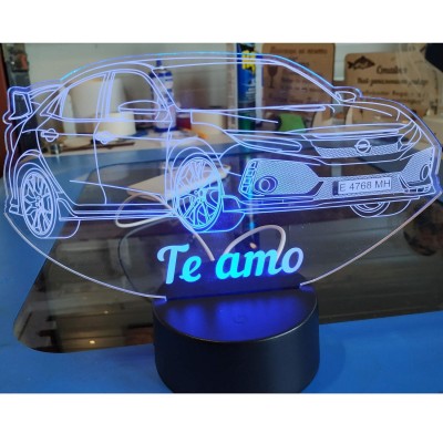 3D лампа  "Кола Opel"