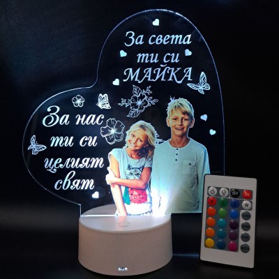 Лампа "Сувенир за мама"
