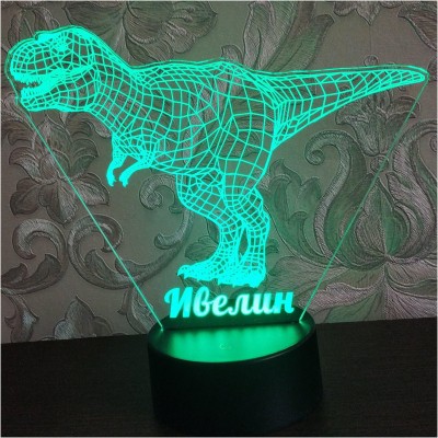 3D Детска лампа "Динозавър"
