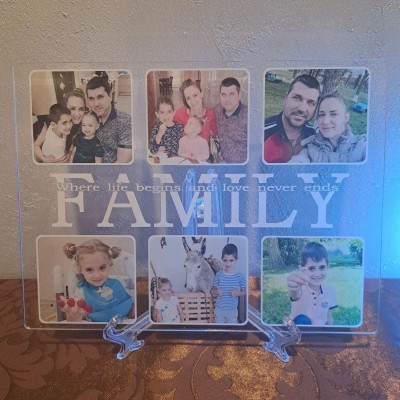 Кристален постер "FAMILY"