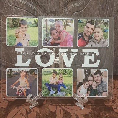 Кристален постер "LOVE"